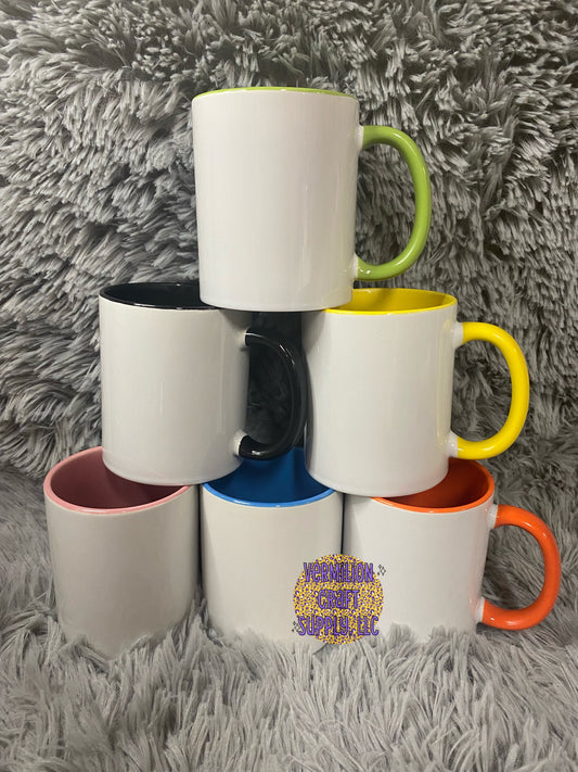 11 oz Colorful Ceramic Sublimation Coffee Mug